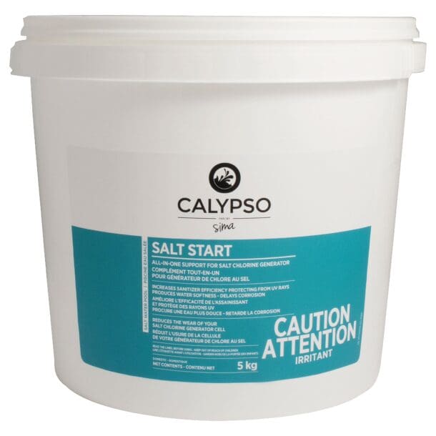 Calypso Salt Start 5KG - Produits de piscines - Entretien de piscine - Sima PISCINES & SPAS